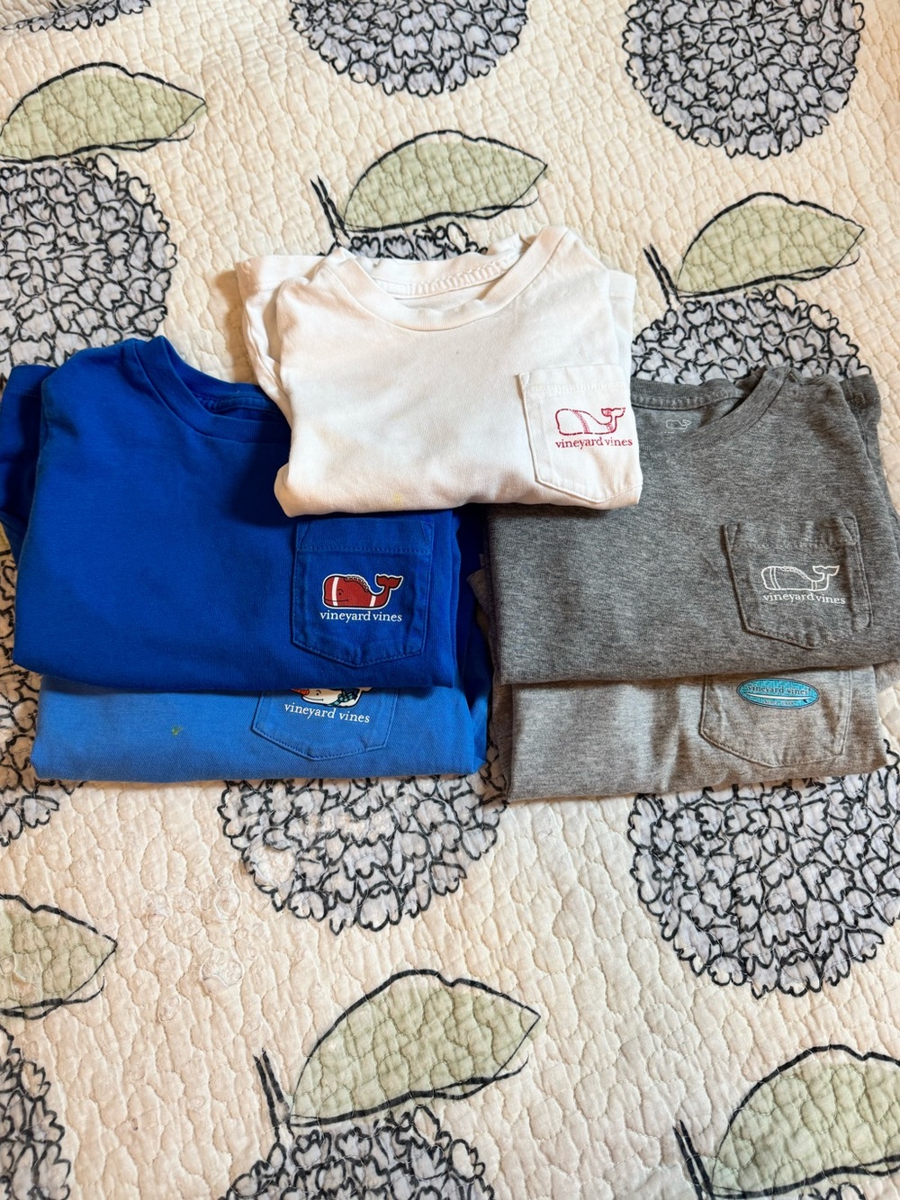 Lot of Vineyard Vines Toddler Long Sleeve Tees - 2T (5 shirts)